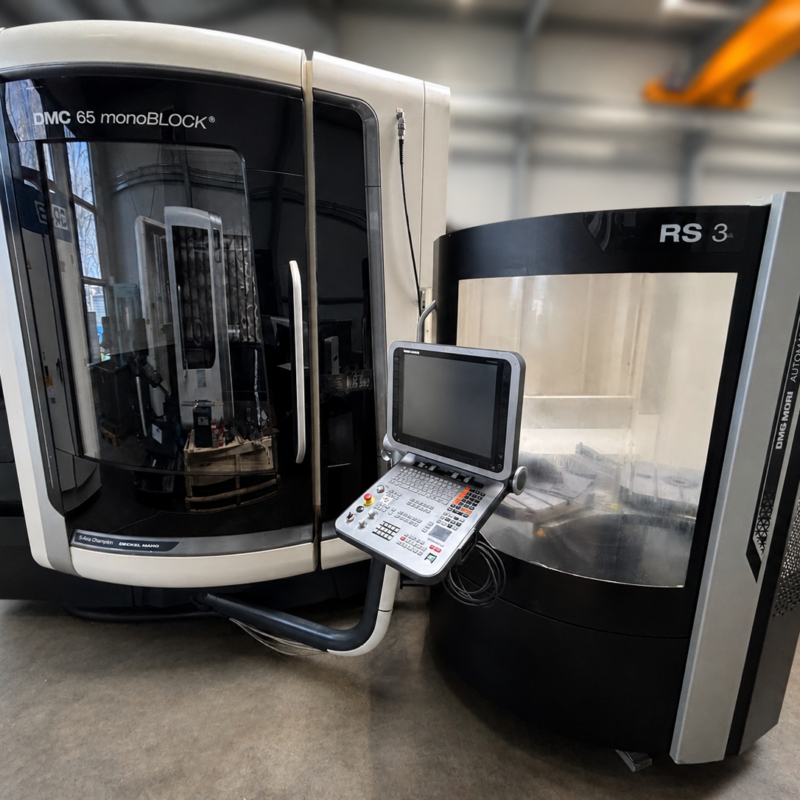 DMG MORI DMC 65 monoBLOCK + RPS 3