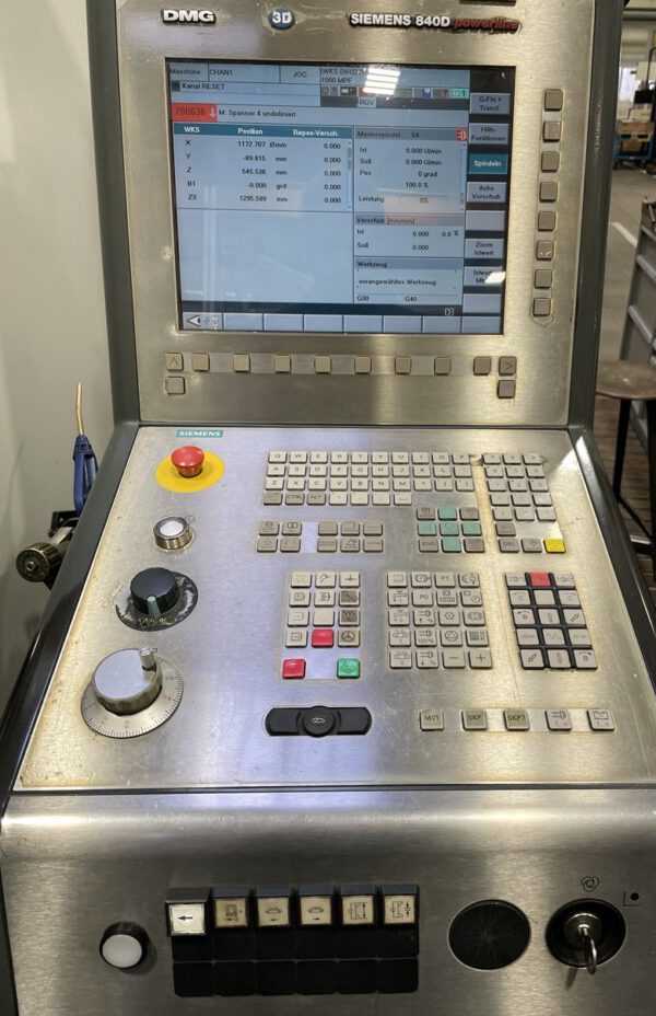 DMG Gildemeister GMX 250 linear